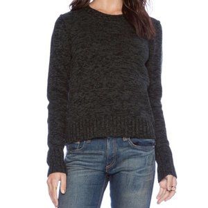 Autumn Cashmere Elbow Pad Side Zipper Sweater